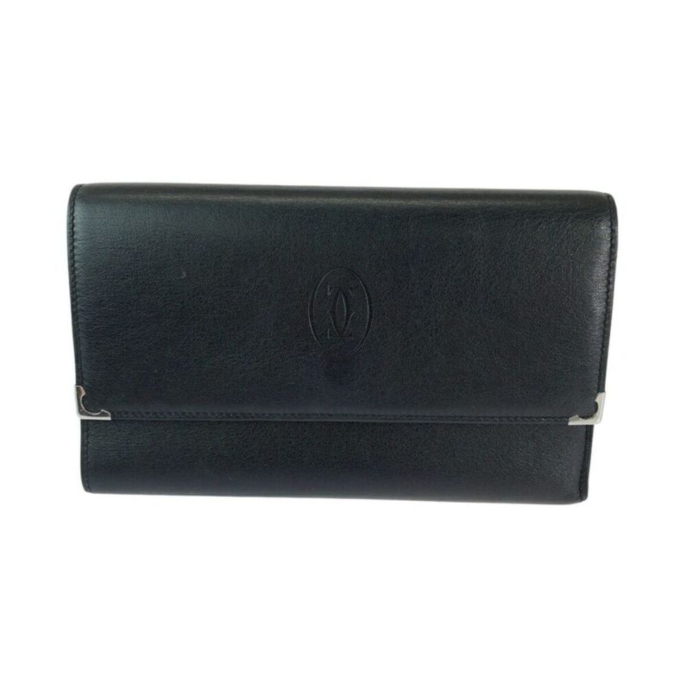 Cartier Must C de Cartier Calfskin Trifold Wallet